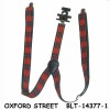 Wholesale fashion checked suspender