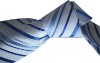 Wholesale men's microfiber stripe tie