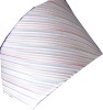 Wholesale fashion microfiber stripe tie
