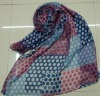 Wholesale 100% Polyester printed fashion scarf, long scarf