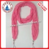 Wholesale Scarf,100% polyester pendant scarf,popular fashion pendant polyester scarf