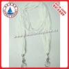 Wholesale Scarf,100% polyester pendant scarf,popular fashion pendant polyester scarf