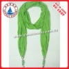 Wholesale Scarf,100% polyester pendant scarf,popular fashion pendant polyester scarf