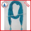 Wholesale Scarf,100% polyester pendant scarf,popular fashion pendant polyester scarf