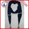 Scarf,100% polyester pendant scarf,popular fashion pendant polyester scarf