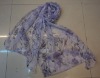 Wholesale Printed fashion chiffon scarf
