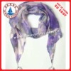 Wholesale Scarf,100% chiffon pendant scarf,popular fashion pendant chiffon scarf
