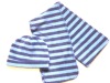 Wholesale Promotion gift Set, fleece set. winter scarf hat, strip scarf, hat-- FY0120