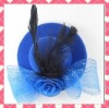 Wholesale 2011 new fashion lady's mini top flower hat/hair clips/headband