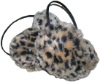 Wholesale fur earmuff leopard ear wamer