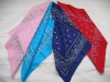 Wholesale 100% cotton printed handkerchief
