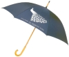 Wholesale Wooden Shaft Umbrella with black ribs