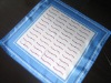 Wholesale printing satin handkerchief