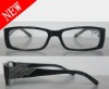 Wholesale 2011 newest fashion style brand plastic reading glasses for men and women