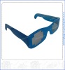 Wholesale Fashional Disposable Linear Polarized Anaglyphic Eyewear