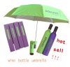 Wholesale Hot sell wine bottle shape umbrella