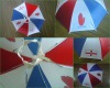 Wholesale fair multi color hat umbrella