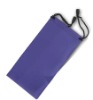 Wholesale promotional soft sunglasses pouch