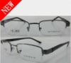 Wholesale 2011 newest fashion style brand half frame metal optical frames for men and women