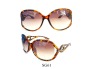 Fashion sunglasses with metal part