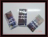 Wholesale Gentle Men's Stripe 100% Cotton Printed Handkerchiefs