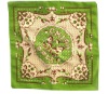Wholesale Green cartoon pocket square kerchief