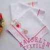 Wholesale soft children cotton square handkerchief