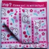 Wholesale Cartoon children 100% cotton top grade handkerchief