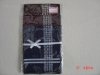Wholesale satin striped handkerchief