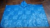 Wholesale plastic rain poncho/raincoat