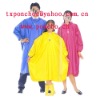 Wholesale Adult PVC Rain Poncho/raincoat/ poncho