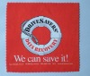 Wholesale microfiber glasses cloth 15*15cm full color logo printing