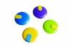 Plastic round contact lens box