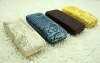 Wholesale iron glasses case with jean cloth