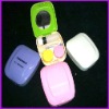 plastic color contact lens case