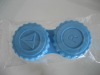 Plastic contact lens case