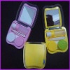 plastic color contact lens case