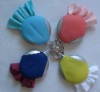 Wholesale Cute silica gel pouch with eyecleaning cloth