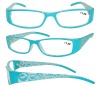 Plastic reading glasses