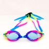 Wholesale fashion silicon swimming goggles