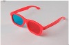 3D plastic glasses