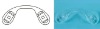 Wholesale eyewear nose pads