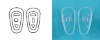 Wholesale silicone nose pads