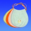 Wholesale Bamboo fibre baby bibs with Embroidery