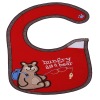Wholesale TOP quality 100% cotton colorful & cute baby bibs