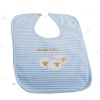 Wholesale Baby gift set Sheep embroidered Baby Bib /Blue