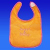 Wholesale Embroidered terry baby bibs
