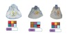 Wholesale 2011 hote sale branded big EVA baby bibs