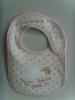 plush sheep baby bib