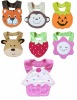 printed baby bib